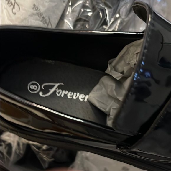 Black Patent Leather Loafers - Picture 3 of 6